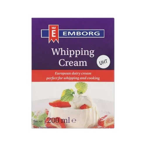 emborg whipping cream 200g