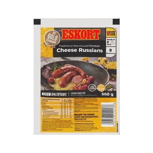 Eskort Cheese Russians 500g