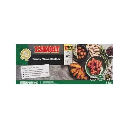 Eskort Frozen Snack Time Platter 1kg