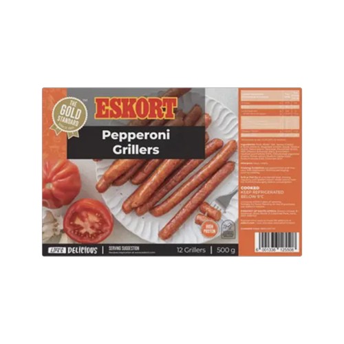 Eskort Pepperoni Grillers 12 pack