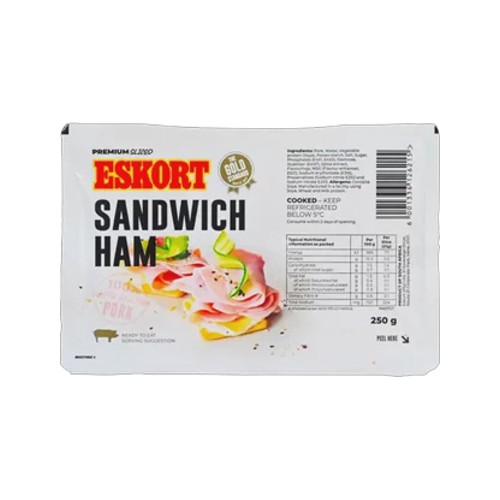 Eskort Premium Sliced Sandwich Ham 250g