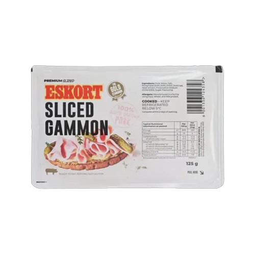 Eskort Sliced Gammon 125g