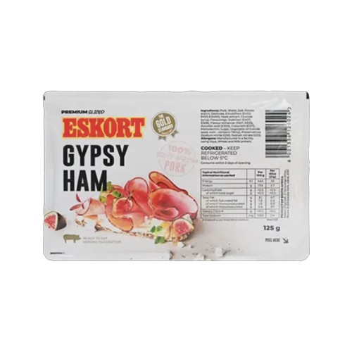 Eskort Sliced Gypsy Ham 125g