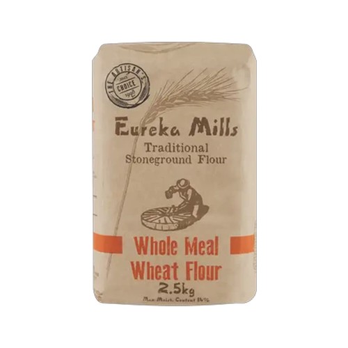 eureka mills traditional stoneground whole meal wheat flour 25 kg