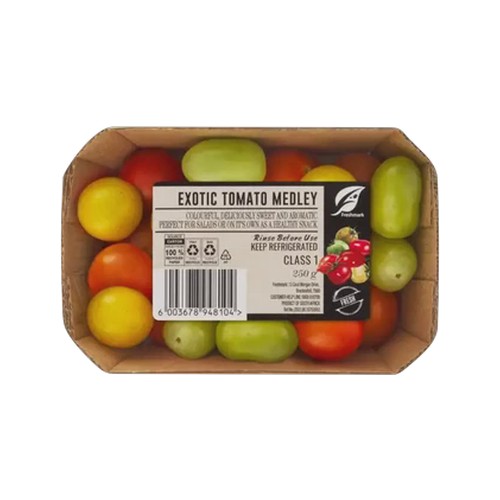 exotic tomato medley 250g