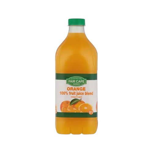 fair cape dairies 100 orange fruit juice 2l