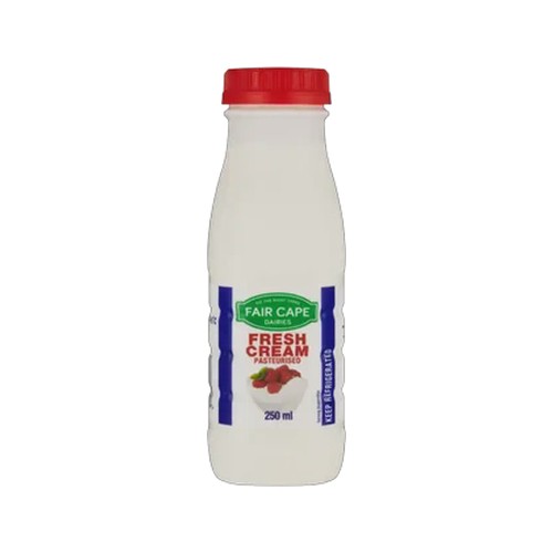 fair cape dairies fresh cream 250ml