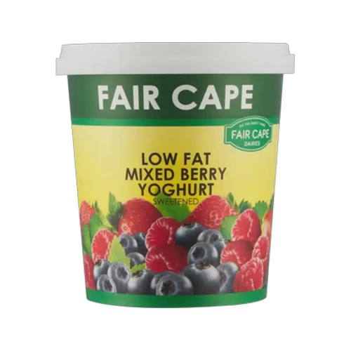 Fair Cape Dairies Mixed Berry Low Fat Yoghurt 1kg