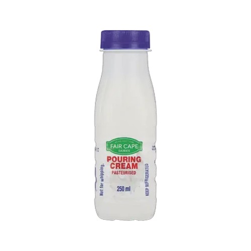 fair cape dairies pouring fresh cream 250ml