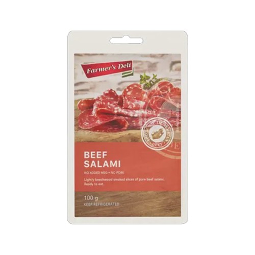 Farmers Deli Beef Salami 100g