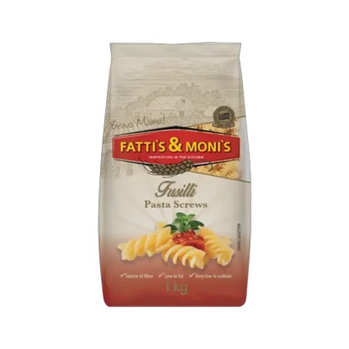 fattis & monis fusilli pasta screws 1kg