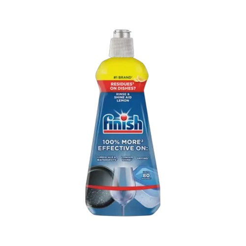 finish lemon rinse & shine aid 400ml