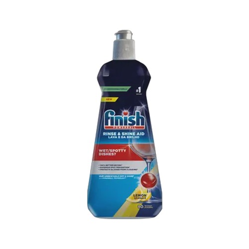 finish lemon sparkle rinse & shine aid 400ml