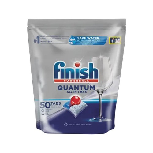 finish quantum all in 1 max dishwashing tablets 50 pack