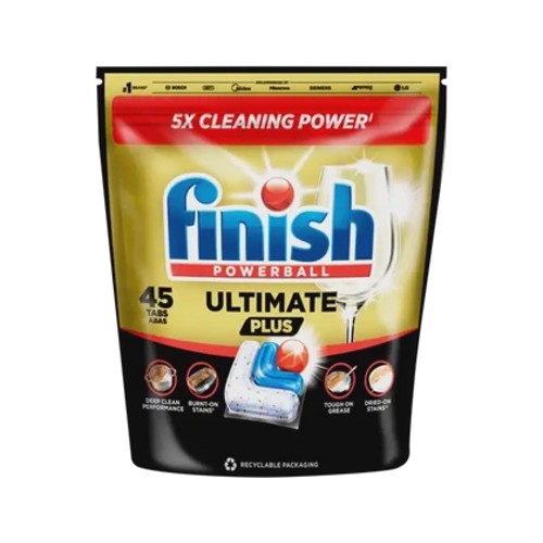 finish ultimate plus fresh auto dishwasher tablets 45-pack