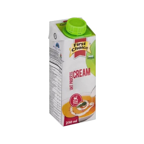 first choice uht long life dessert cream 250ml