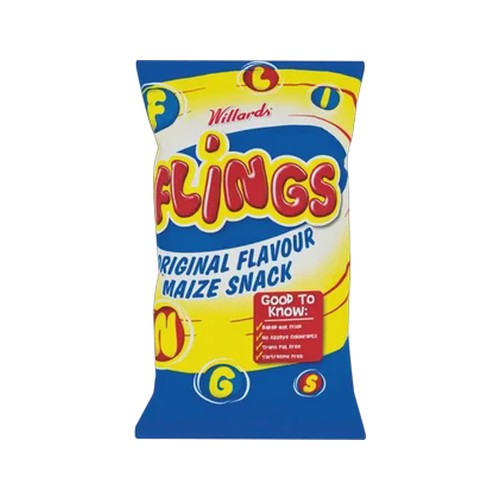 flings original flavour maize snack 150g