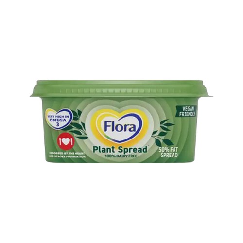flora 50 fat plant spread 500g