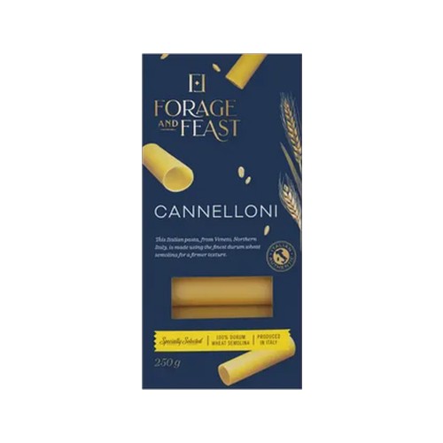 forage and feast cannelloni 250g