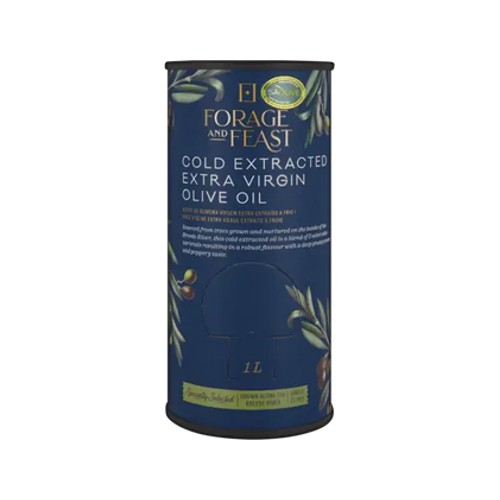 forage and feast cold extracted extra virgin olive oil 1l