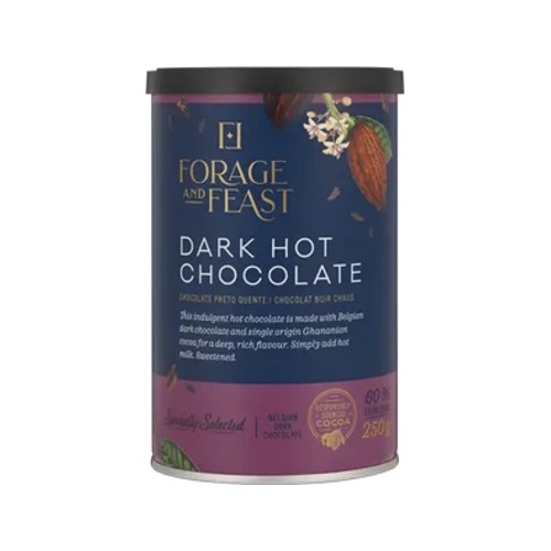 Forage and Feast Dark Hot Chocolate 250g