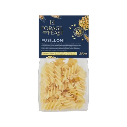 forage and feast fusilloni 250g