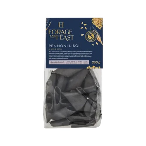 forage and feast pennoni lisci pasta 250g