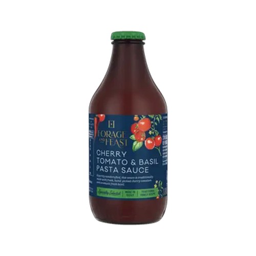 forage and feast tomato & basil pasta sauce 330g
