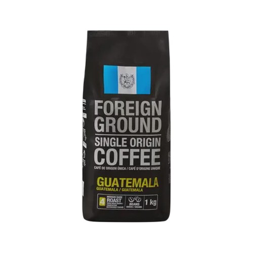 foreign ground single origin guatemala coffee beans 1kg