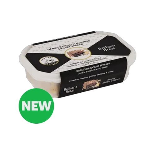 forestcow garlic & chilli flavoured 50 fat spread 250g