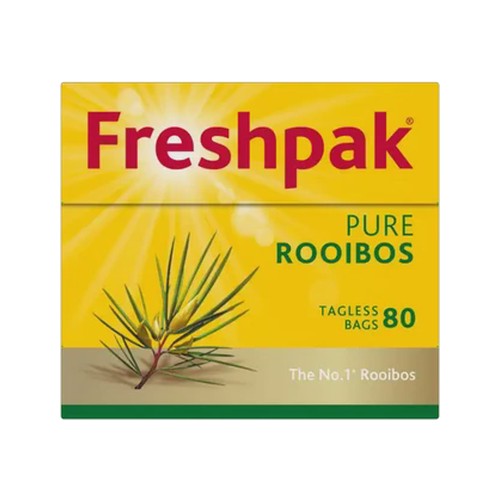freshpak pure rooibos teabags 80 pack