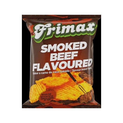 Frimax Smoked Beef Flavoured Potato Chips 125g