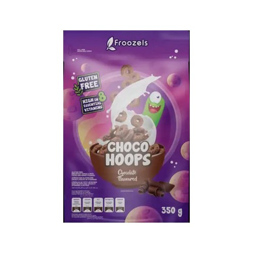 Froozels Choco Hoops Breakfast Cereal 350g