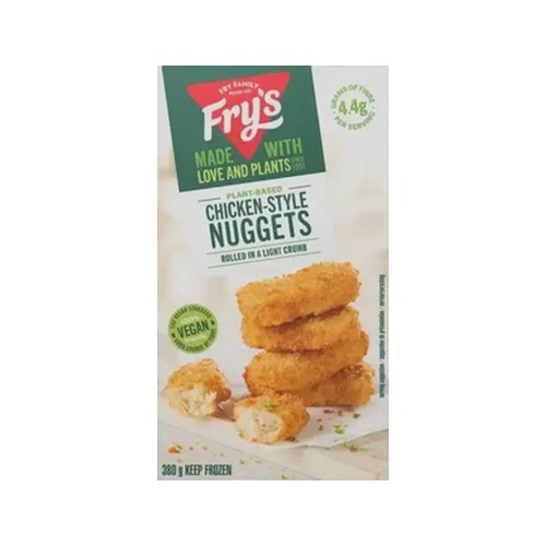 Fry's Frozen Plant-Based Chicken-Style Nuggets 380g