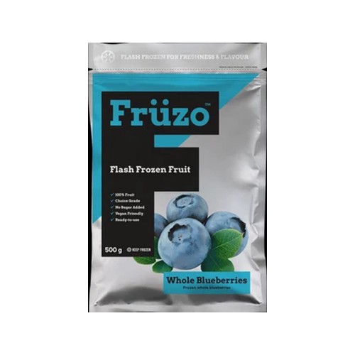 Früzo Frozen Whole Blueberries 500g