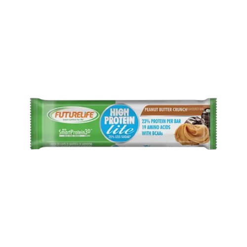 futurelife high protein lite peanut butter crunch flavoured protein bar 40g