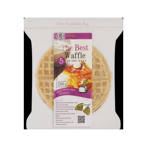 Garner Frozen Best Waffle 5 Pack