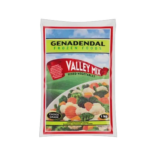 Genadendal Frozen Foods Frozen Valley Mix Vegetables 1kg