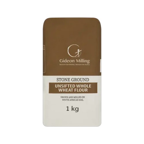 gideon milling stone ground unsifted whole wheat flour 1kg