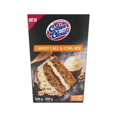 Golden Cloud Carrot Cake & Icing Mix 700g
