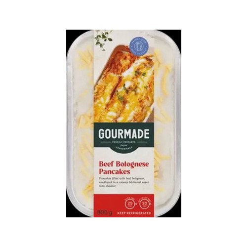 Gourmade Beef Bolognese Pancakes 800g