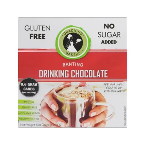 Gracious Bakers Banting Drinking Chocolate 150g