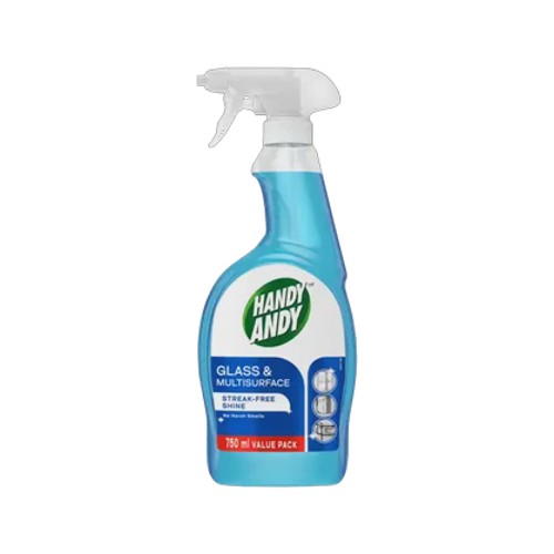 handy andy glass & multisurface cleaner 750ml