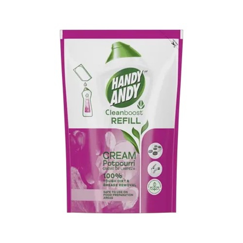handy andy potpourri multipurpose cleaning cream refill 750ml