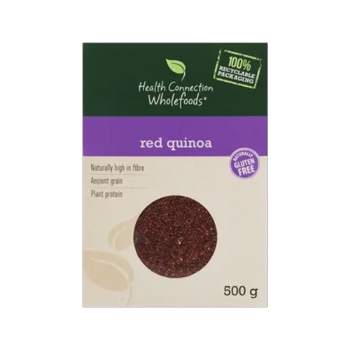 health connection wholefoods red quinoa 500g