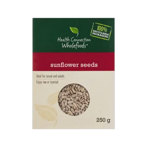 health connection wholefoods sunflower seeds 250g