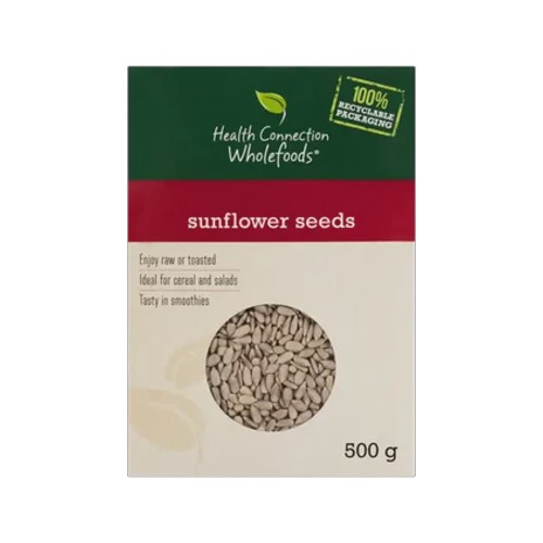 health connection wholefoods sunflower seeds 500g