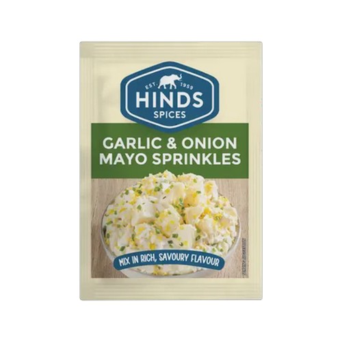hinds spices garlic & onion mayo sprinkles 10g