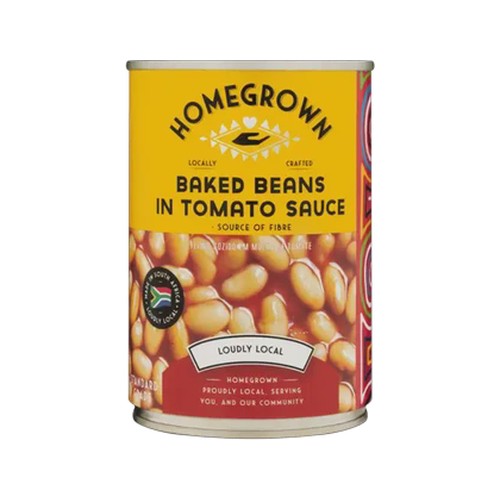 homegrown baked beans in tomato sauce 410g