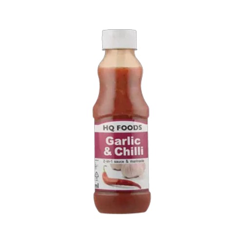 hq foods garlic & chilli sauce 500ml